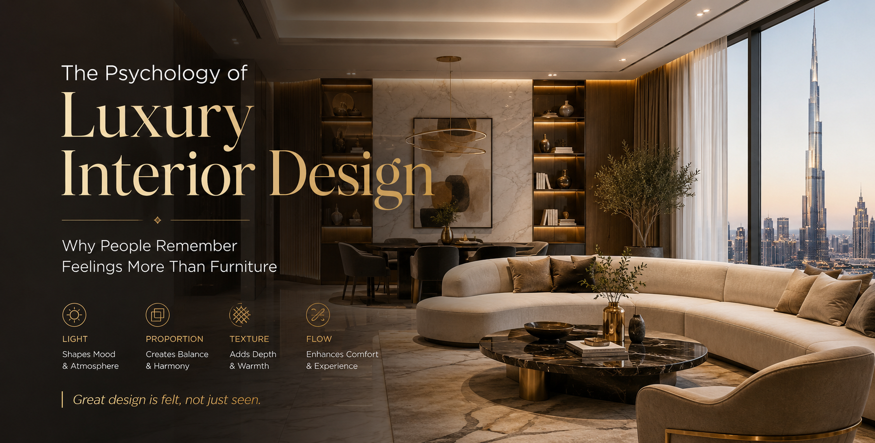 The Psychology of Luxury Interior Design