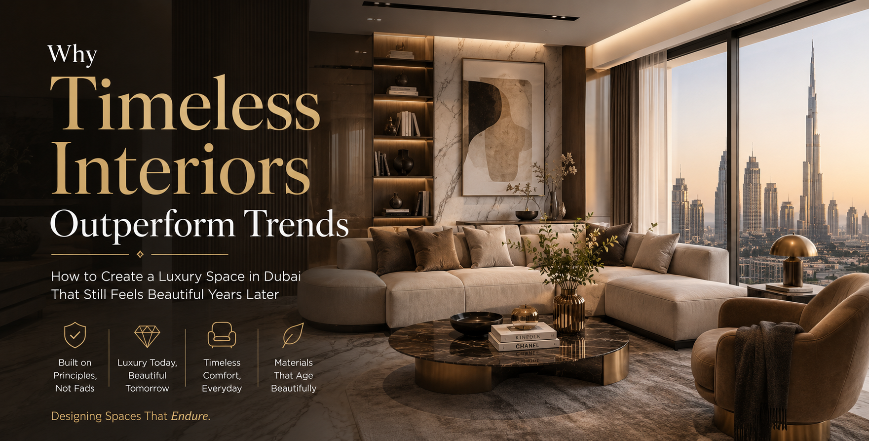 Why Timeless Interiors Outperform Trends